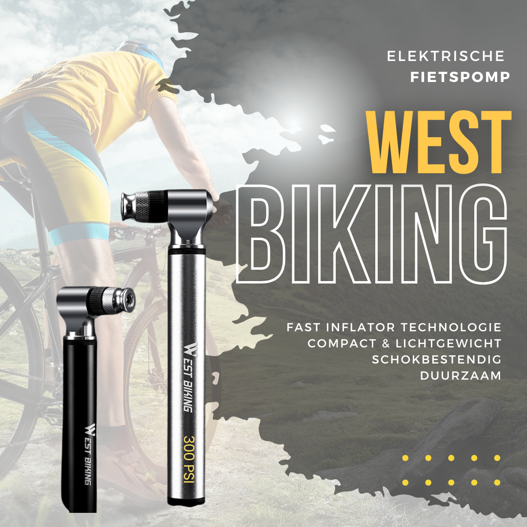 West Biking | Elektrische fietspomp